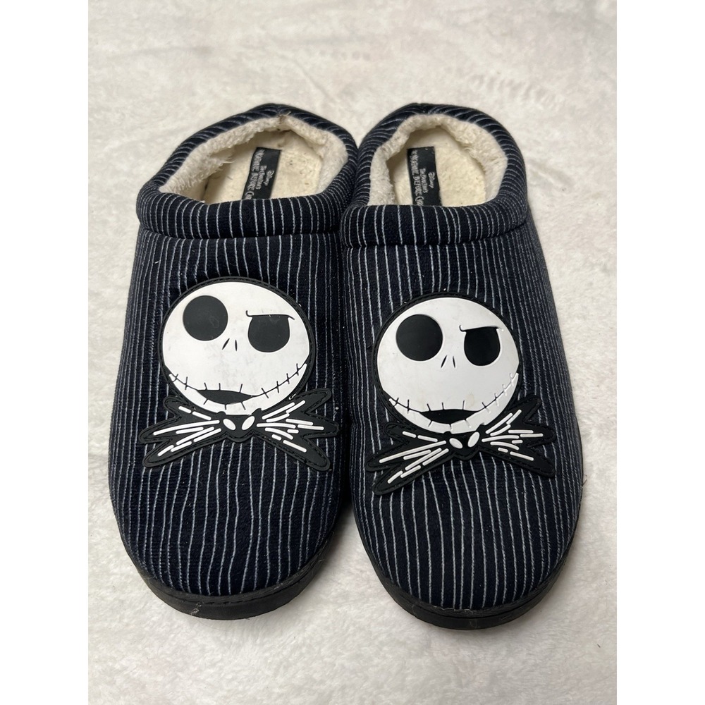 Jack Skellington Size 11-12 Nightmare Before Christmas Men's Clog Slip on Sandal